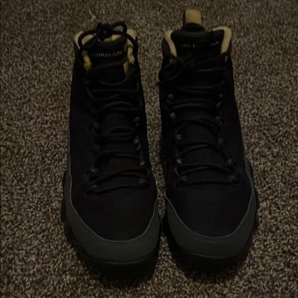 Air Jordan Black and Gold Sneakers - Picture 2 of 2